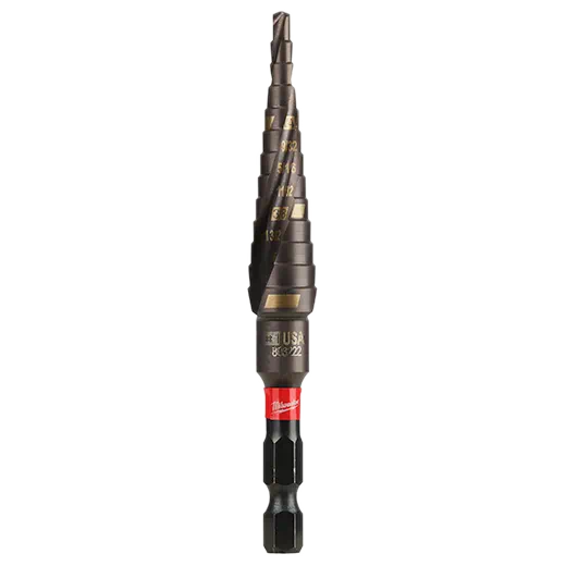 Milwaukee SHOCKWAVE™ Impact Duty™ Step Bits - Multiple Sizes Priced Individually