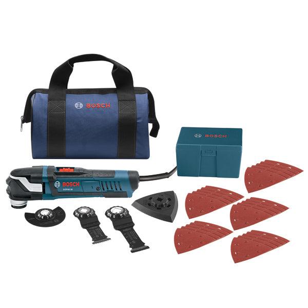 Bosch GOP40-30B 30 PC StarlockPlus® Oscillating Multi-Tool Kit