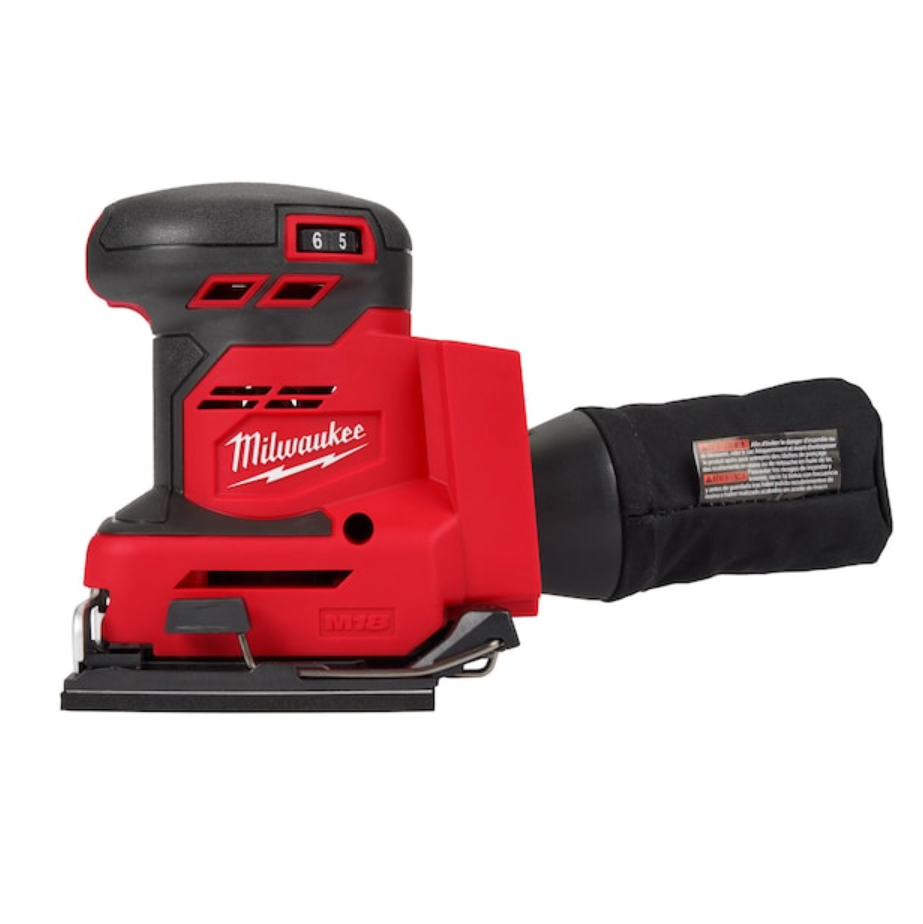 Milwaukee 2649-20 M18™ Orbital 1/4 Sheet Sander (Tool Only)