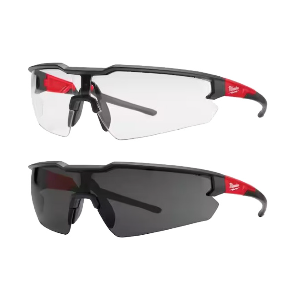 Milwaukee 48-73-2014 Clear & Tinted Anti-Scratch Safety Glasses