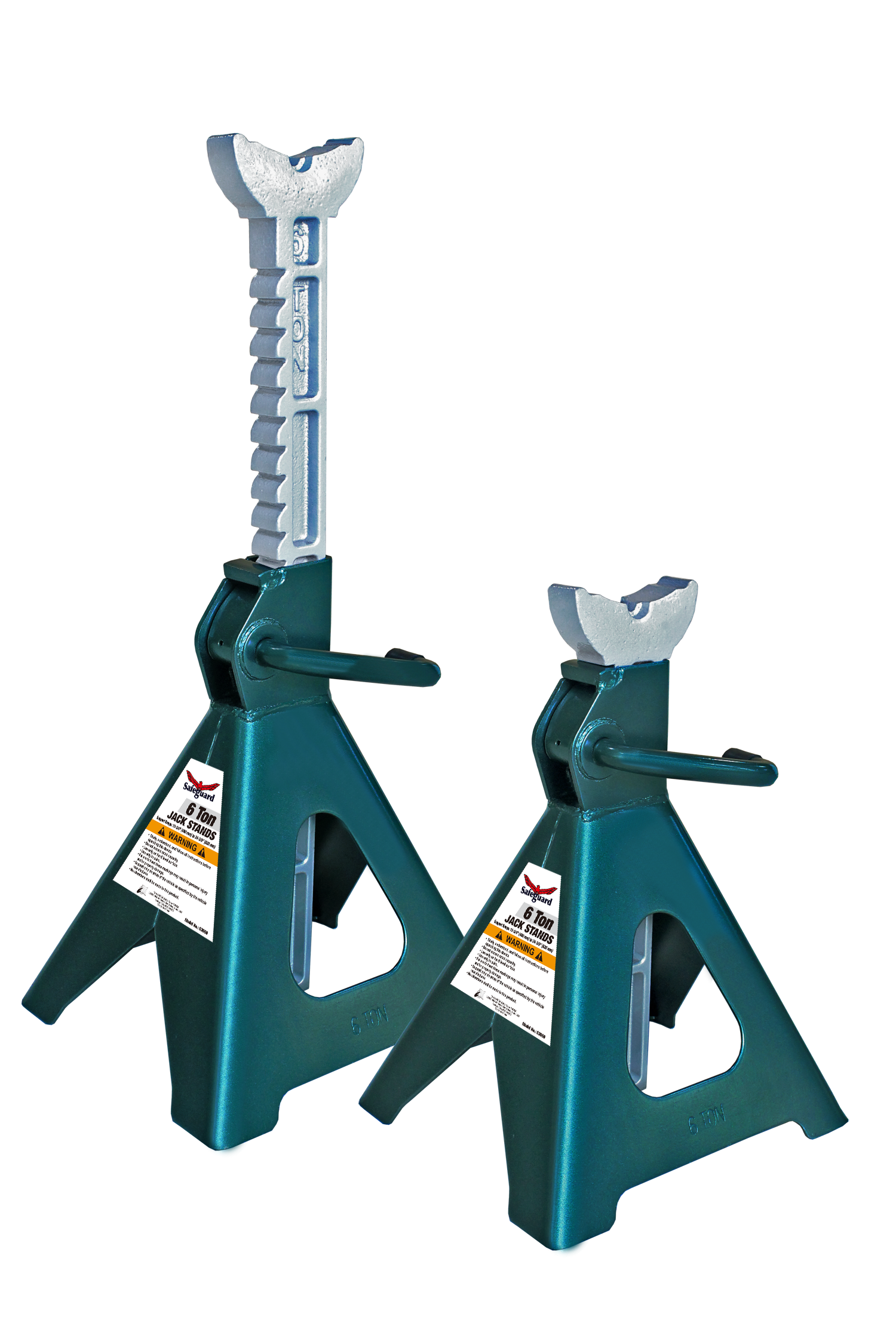 Safeguard 63060 Jack Stands, Steel, 3-Ton Capacity
