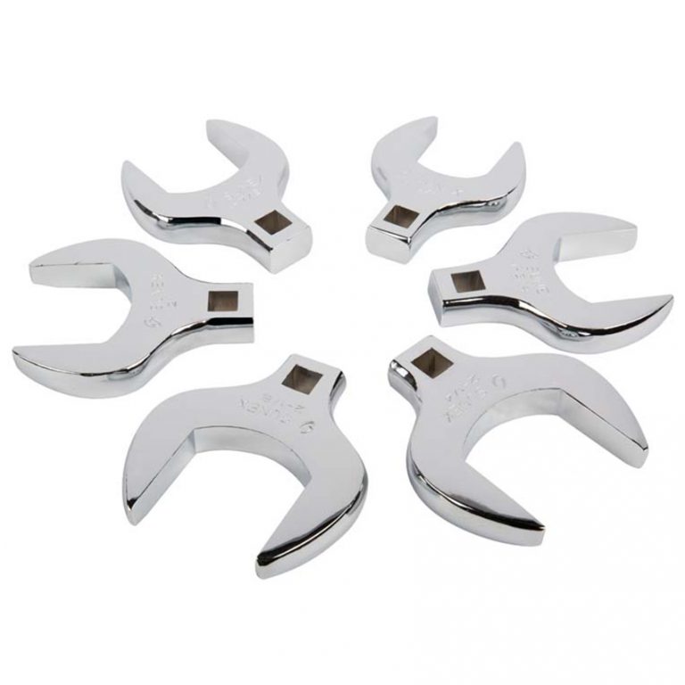 Sunex 9722A 6pc. 1/2" Dr. Jumbo SAE Crowfoot Wrench Set