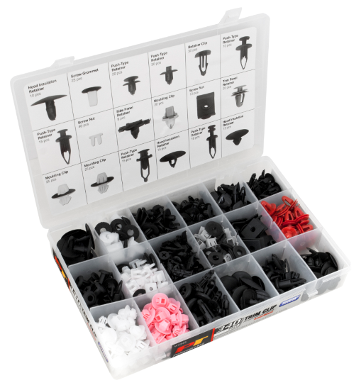 Performance Tool W5243 340pc Toyota Trim Clip Asst.