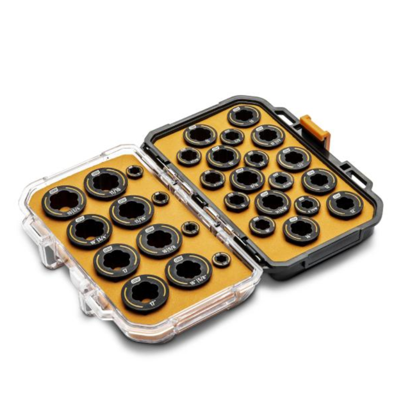 GearWrench 86193 - 30 Piece Bolt Biter™ SAE/Metric Wrench Insert Set