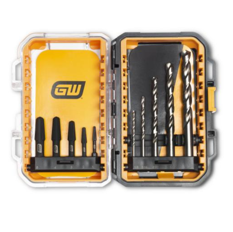 GearWrench 84786 - 10 Piece Bolt Biter™ Screw Extractor Set