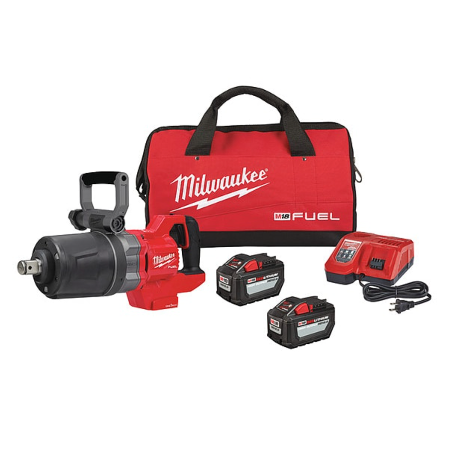 Milwaukee 2868-22HD M18 FUEL™ 1" D-Handle High Torque Impact Wrench w/ ONE-KEY™ Kit
