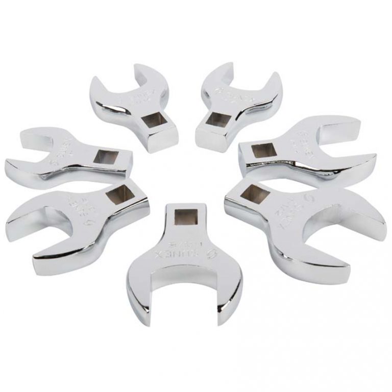 Sunex 9720A 7pc. 1/2" Dr. Jumbo SAE Crowfoot Wrench