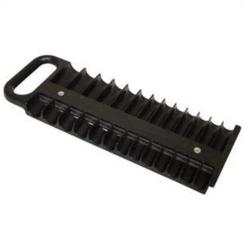 Lisle 40130 1/4" Magnetic Socket Holder (Black)