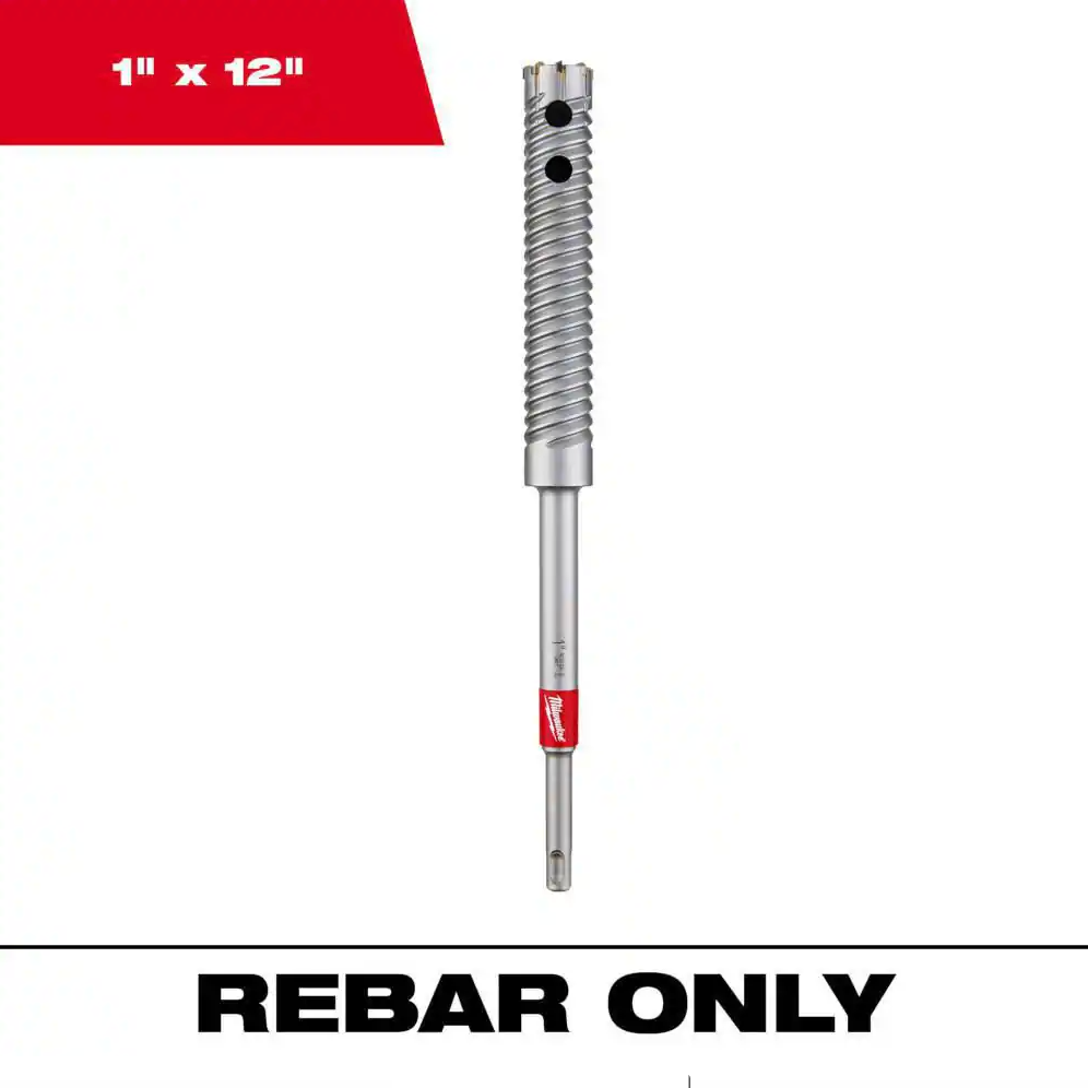 Milwaukee 48-20-6730 SDS Plus Rebar Cutter, 1" X 12"