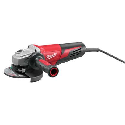 Milwaukee 6161-30 13 Amp 6" Small Angle Grinder Paddle, Lock-On
