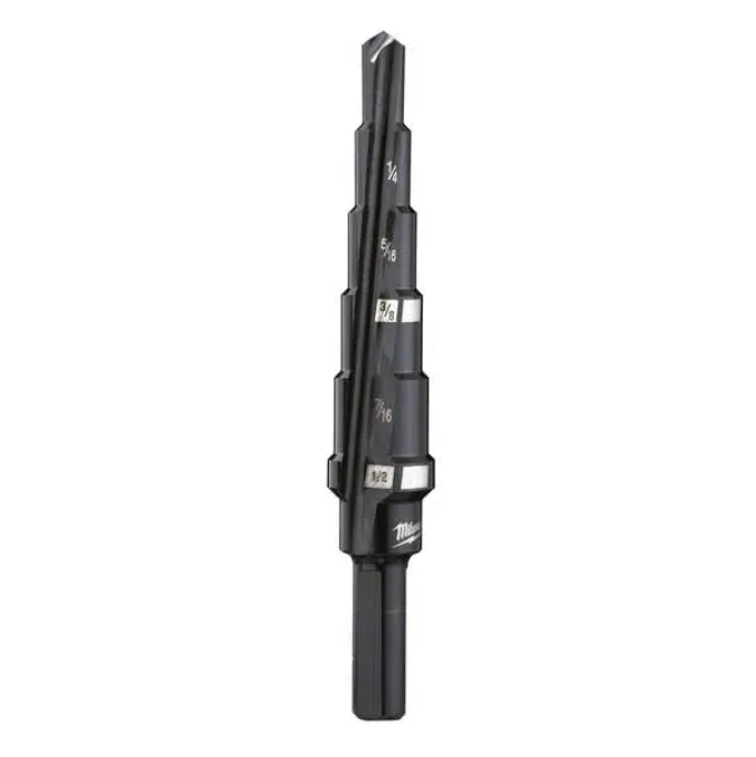 Milwaukee Step Drill Bits - Multiple Sizes Priced Individually
