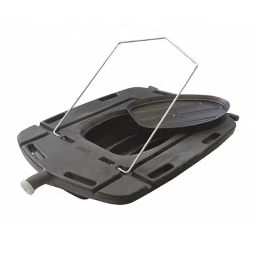 Lisle 19202 Low Profile Truck Oil Drain with Lid